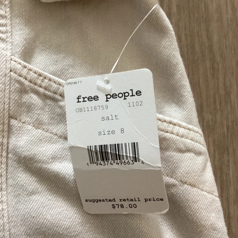 NWT FREE PEOPLE TAN SKIRT SZ 8